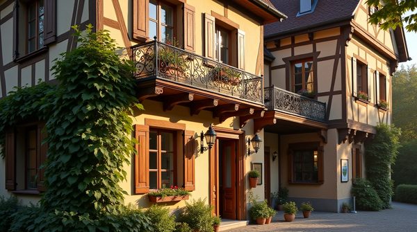 Séjourner dans un hôtel typique alsacien : le charme authentique des colombages